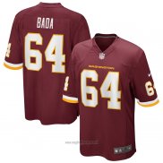 Maglia NFL Game Washington Commanders David Bada Rosso