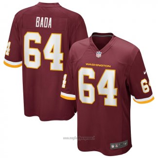Maglia NFL Game Washington Commanders David Bada Rosso