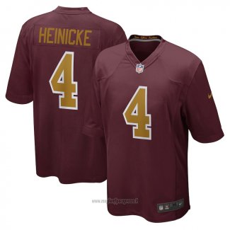 Maglia NFL Game Washington Commanders Taylor Heinicke Alternato Rosso