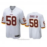 Maglia NFL Game Washington Commanders Thomas Davis Sr Bianco