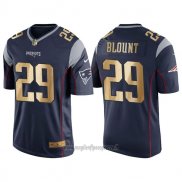 Maglia NFL Gold Game New England Patriots Blount Profundo Blu