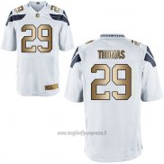 Maglia NFL Gold Game Seattle Seahawks Thomas Bianco