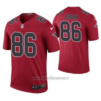 Maglia NFL Legend Atlanta Falcons Lamar Jordan Rosso Color Rush