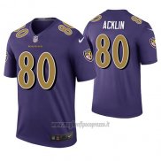 Maglia NFL Legend Baltimore Ravens Jaleon Acklin Viola Color Rush