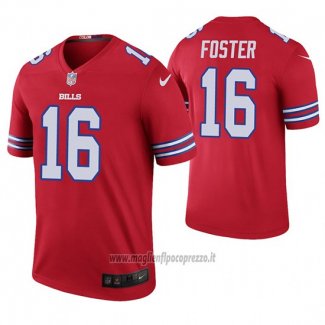 Maglia NFL Legend Buffalo Bills Robert Foster Rosso Color Rush