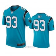 Maglia NFL Legend Carolina Panthers Bravvion Roy Blu Color Rush