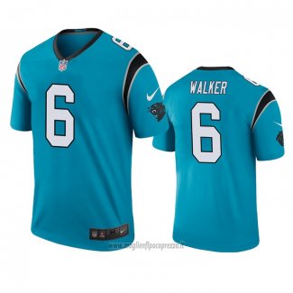 Maglia NFL Legend Carolina Panthers P.j. Walker Blu Color Rush