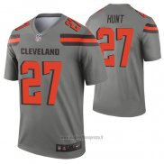 Maglia NFL Legend Cleveland Browns Kareem Hunt Inverted Grigio