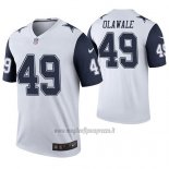 Maglia NFL Legend Dallas Cowboys Jamize Olawale Bianco Color Rush