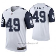 Maglia NFL Legend Dallas Cowboys Jamize Olawale Bianco Color Rush