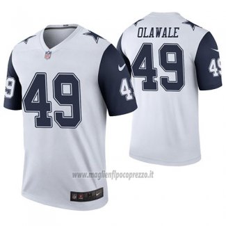 Maglia NFL Legend Dallas Cowboys Jamize Olawale Bianco Color Rush