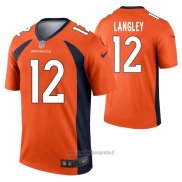 Maglia NFL Legend Denver Broncos Brendan Langley Arancione