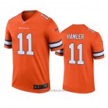 Maglia NFL Legend Denver Broncos K.j. Hamler Arancione Color Rush