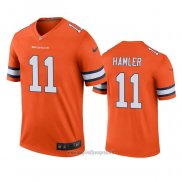 Maglia NFL Legend Denver Broncos K.j. Hamler Arancione Color Rush