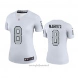 Maglia NFL Legend Donna Las Vegas Raiders Marcus Mariota Bianco Color Rush