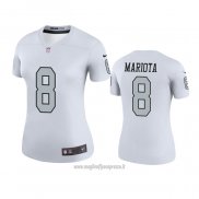 Maglia NFL Legend Donna Las Vegas Raiders Marcus Mariota Bianco Color Rush