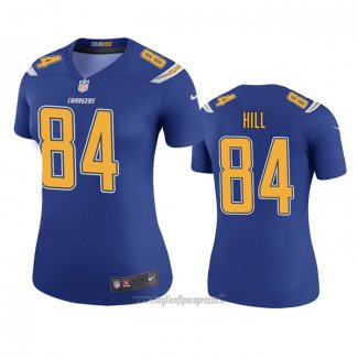 Maglia NFL Legend Donna Los Angeles Chargers K.j. Hill Blu Color Rush