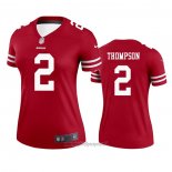 Maglia NFL Legend Donna San Francisco 49ers Chris Thompson Rosso