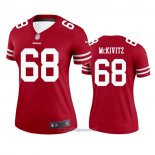 Maglia NFL Legend Donna San Francisco 49ers Colton Mckivitz Rosso