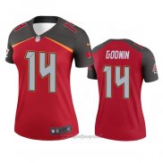 Maglia NFL Legend Donna Tampa Bay Buccaneers Chris Godwin Rosso