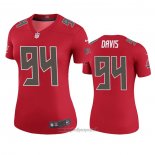 Maglia NFL Legend Donna Tampa Bay Buccaneers Khalil Davis Rosso Color Rush