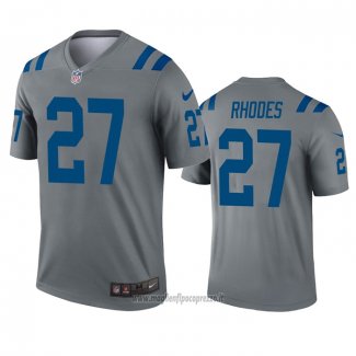 Maglia NFL Legend Indianapolis Colts Xavier Rhodes Inverted Grigio