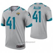 Maglia NFL Legend Jacksonville Jaguars 41 Josh Allen Inverted Grigio