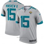 Maglia NFL Legend Jacksonville Jaguars Gardner Minshew Ii Inverted Grigio