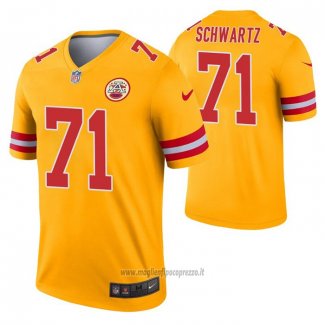 Maglia NFL Legend Kansas City Chiefs Mitchell Schwartz Inverted Or