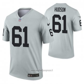 Maglia NFL Legend Las Vegas Raiders Rodney Hudson Inverted Grigio