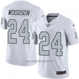 Maglia NFL Legend Las Vegas Raiders Woodson Bianco