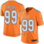 Maglia NFL Legend Miami Dolphins Taylor Arancione