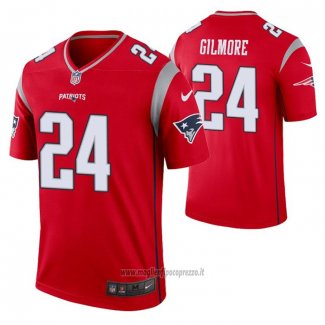 Maglia NFL Legend New England Patriots Legend Stephon Gilmore Inverted Rosso
