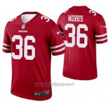Maglia NFL Legend San Francisco 49ers Alfrojo Morris Rosso
