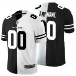 Maglia NFL Limited Atlanta Falcons Personalizzate Black White Split
