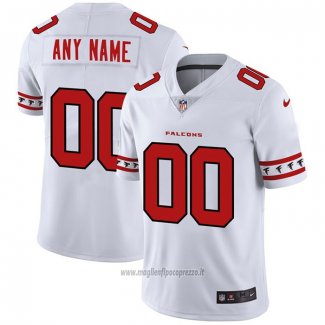 Maglia NFL Limited Atlanta Falcons Personalizzate Team Logo Fashion Bianco
