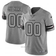 Maglia NFL Limited Atlanta Falcons Personalizzate Team Logo Gridiron Grigio