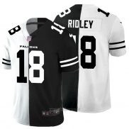 Maglia NFL Limited Atlanta Falcons Ridley White Black Split