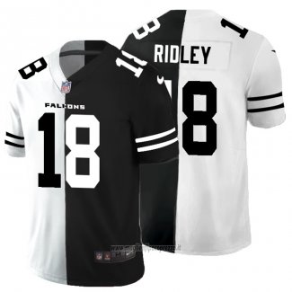 Maglia NFL Limited Atlanta Falcons Ridley White Black Split