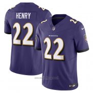 Maglia NFL Limited Baltimore Ravens Derrick Henry Vapor F.U.S.E. Viola