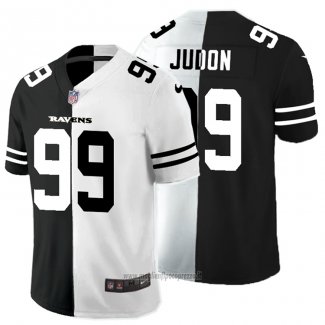 Maglia NFL Limited Baltimore Ravens Judon Black White Split