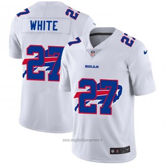 Maglia NFL Limited Buffalo Bills White Logo Dual Overlap Bianco