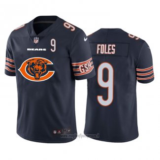 Maglia NFL Limited Chicago Bears Foles Big Logo Number Blu