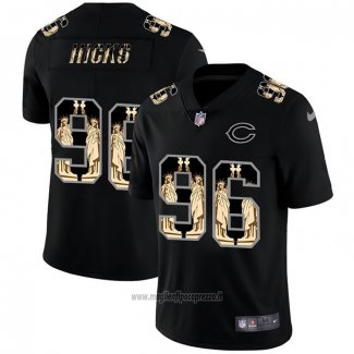 Maglia NFL Limited Chicago Bears Hicks Statue Of Liberty Fashion Nero