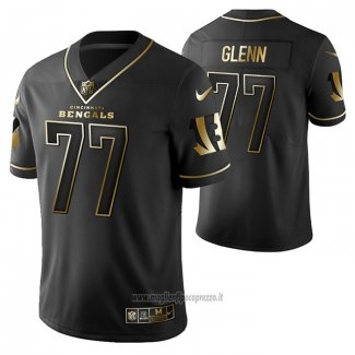 Maglia NFL Limited Cincinnati Bengals Cordy Glenn Golden Edition Nero