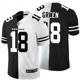 Maglia NFL Limited Cincinnati Bengals Green Black White Split
