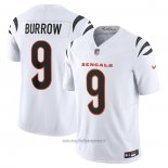 Maglia NFL Limited Cincinnati Bengals Joe Burrow Vapor F.U.S.E. Bianco