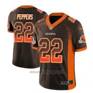 Maglia NFL Limited Cleveland Browns Jabrill Peppers Marrone 2018 Rush Drift Fashion
