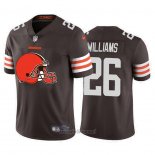 Maglia NFL Limited Cleveland Browns Williams Big Logo Marrone