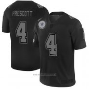 Maglia NFL Limited Dallas Cowboys Prescott 2019 Salute To Service Nero